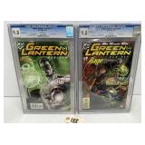 (2) Green Lantern Rebirth Graded Comic Books