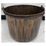 Large Antique Copper Pot/Cauldron