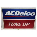 AC Delco Tune Up Metal Sign