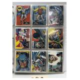 Complete Set 1966 Topps Batman Cards - Black Bat