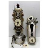 (2) Boss Brown/Mark Brown Whimisical Clocks