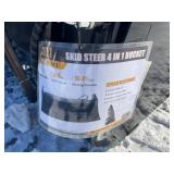 (2X) New GIYI Quick Attach 72" 4IN1 Bucket