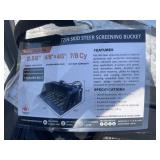 New Wolverine Quick Attach 72" Screen Bucket