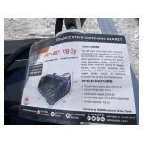 New Wolverine Quick Attach 72" Screen Bucket