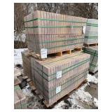 (3) New Skid Lot Of Hanover Pavers Slateface