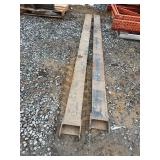Used Set Of 10' Pallet Fork Extensions