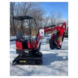 New MIVA VA13 Mini Excavator