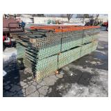 Skid Lot Of Assorted Pallet Racking Uprights