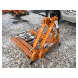(2X) New Wolverine 3 Point Pallet Fork Attachment