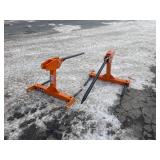 (2X) New Wolverine 3 Point Hitch Bale Spears