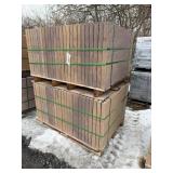 (2) New Skid Lot Of Hanover Pavers Brown