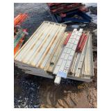 Skid Lot Of Metal Shelving