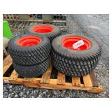 Used Set Of Tractor Turf Tires W/ Rims