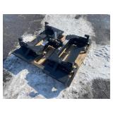 (2X) New Wolverine Quick Attach 3 Pt Hitch Adapter