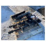 New Mini Quick Attach Auger Drive W/ Bits
