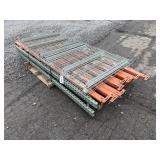 Used Skid Lot Of Pallet Racking