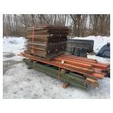 Skid Lot Of Pallet Racking