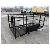 New JMR 48X96" Work Basket W/ Quick Attach