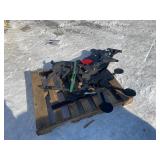 New Skid Lot Of (4) Metal Target Decoys