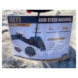 New GIYI Mini Quick Attach Backhoe Attachment