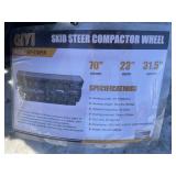 New GIYI Quick Attach 70" Compaction Wheel