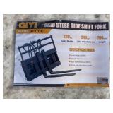 (2X) New GIYI Mini QA Hydraulic Pallet Forks