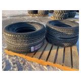 Set Of (4) New ST225/75R15 Radial Tires