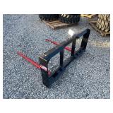 New Kivel Quick Attach Dual Prong Bale Spears