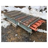 Used Skid Lot Of Pallet Racking