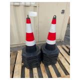 (20) PCS New 28" Traffic Cones
