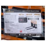 (5X) New Landhonor Quick Attach Pallet Forks