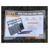 (2X) New GIYI Mini Quick Attach Hyd Pallet Forks