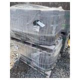 (2) New Skid Lots Of Hanover Pavers Dark Gray