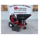 Toro 48" Stand On Mower W/ Dump Cart