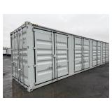 Used 40 Ft High Cube Multi Door Container