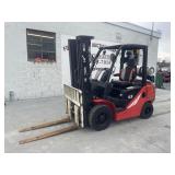 2021 Hangcha 5000LB Capacity LP Forklift