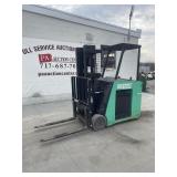 Mitsubishi 5000LB Cap Electric Stand-On Forklift