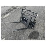 Used Mini Quick Attach Hydraulic Pallet forks