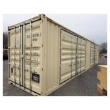 Used 40 Ft High Cube Multi Door Container