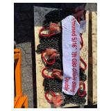 New Skid Lot Of Double Chain Slings