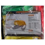 New Skid Lot Of Webbing Slings