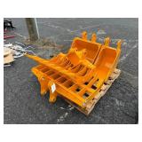 New Skid Lot Of Excavator Attachments