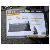 (3X) New GIYI 72" Quick Attach 4 In 1 Bucket