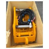 New AGT CAT345 Hydraulic Quick Attach Attachment