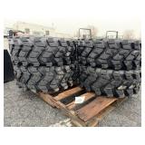 New Set Of (4) 12-16.5 SKS-9 Skid Loader Tires