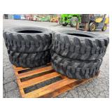 New Set Of (4) 10-16.5 SKS-1 Skid Loader Tires