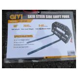 (2X) New GIYI Quick Attach Pallet Forks.