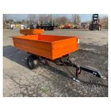 New Wolverine T-22-2200G Hydraulic Utility Trailer