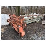 Lot Of (4) Cantilever Racking Uprights