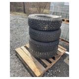 (3) Used P245/70R17 Tires